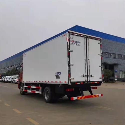 冷藏厢式车 冷冻货物运输车 解放6米8冷藏车厂家直供
